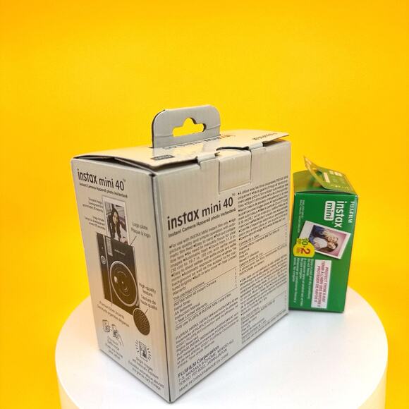 Fujifilm Instax Mini 40 Instant Camera with Two Film Refills - Picture 13 of 17